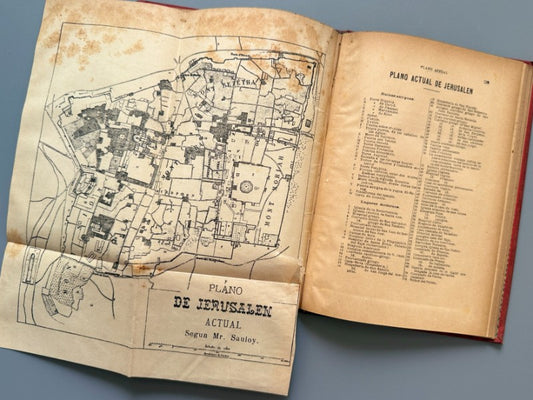 Breve descripción y plano de la ciudad de Jerusalén - Clemente Padró y Pou, 1890