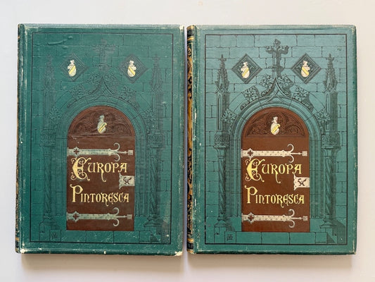 Europa pintoresca. Descripción general de viajes - Montaner y Simón, 1882-1883