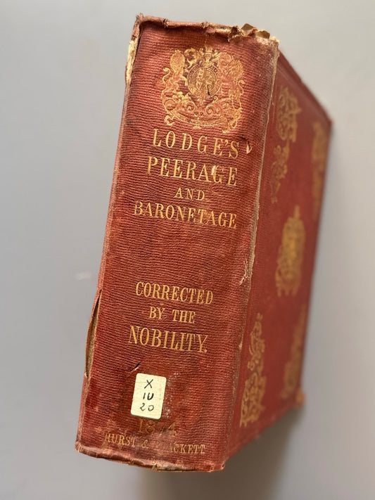 The peerage and baronetage of the British Empire, Edmund Lodge - Hurst and Blackett, 1874