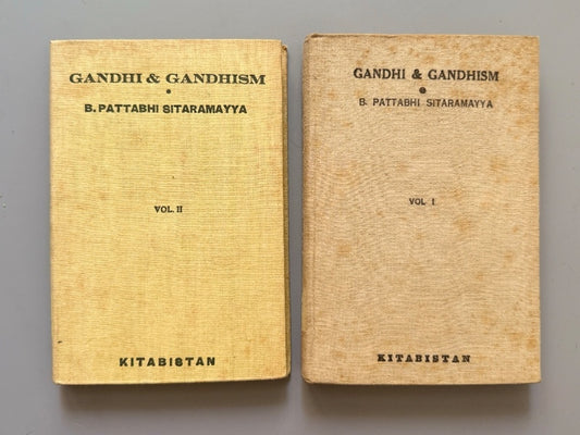 Ghandi & Ghandism, B. Pattabhi Sitaramayya - Editorial Kitabistan, 1943