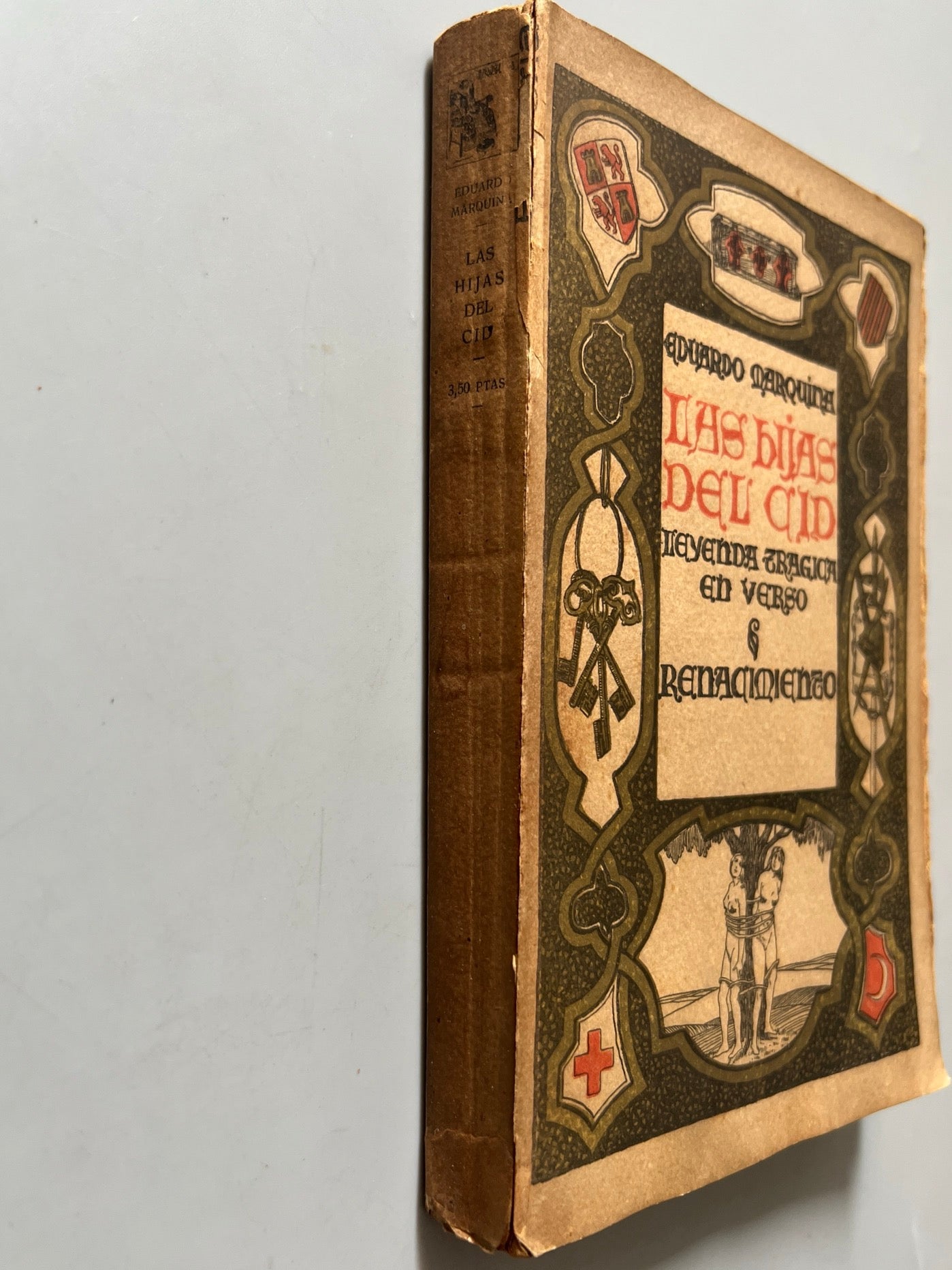 Libro de: Las Hijas Del Cid, Eduardo Marquina - Renacimiento, 1912