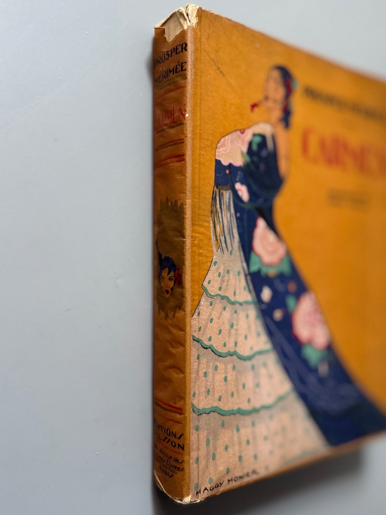Libro de: Carmen, Prosper Mérimée - Éditions Nilsson, ca. 1928