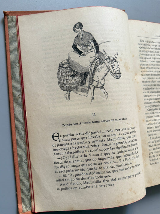 Libro de: A orillas del Guadarza, J. Ramón Mélida - Biblioteca Arte y Letras, 1887