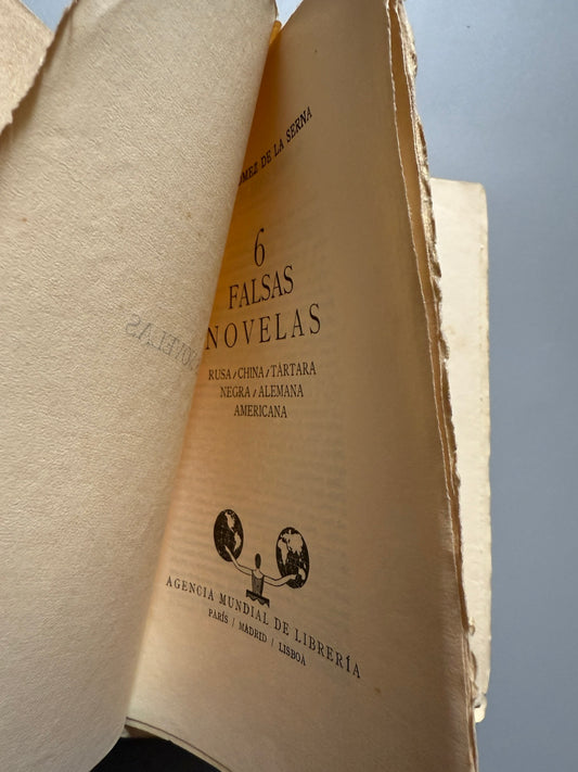Libro de: 6 falsas novelas, Ramón Gómez de la Serna - Agencia Mundial de Librería, 1927