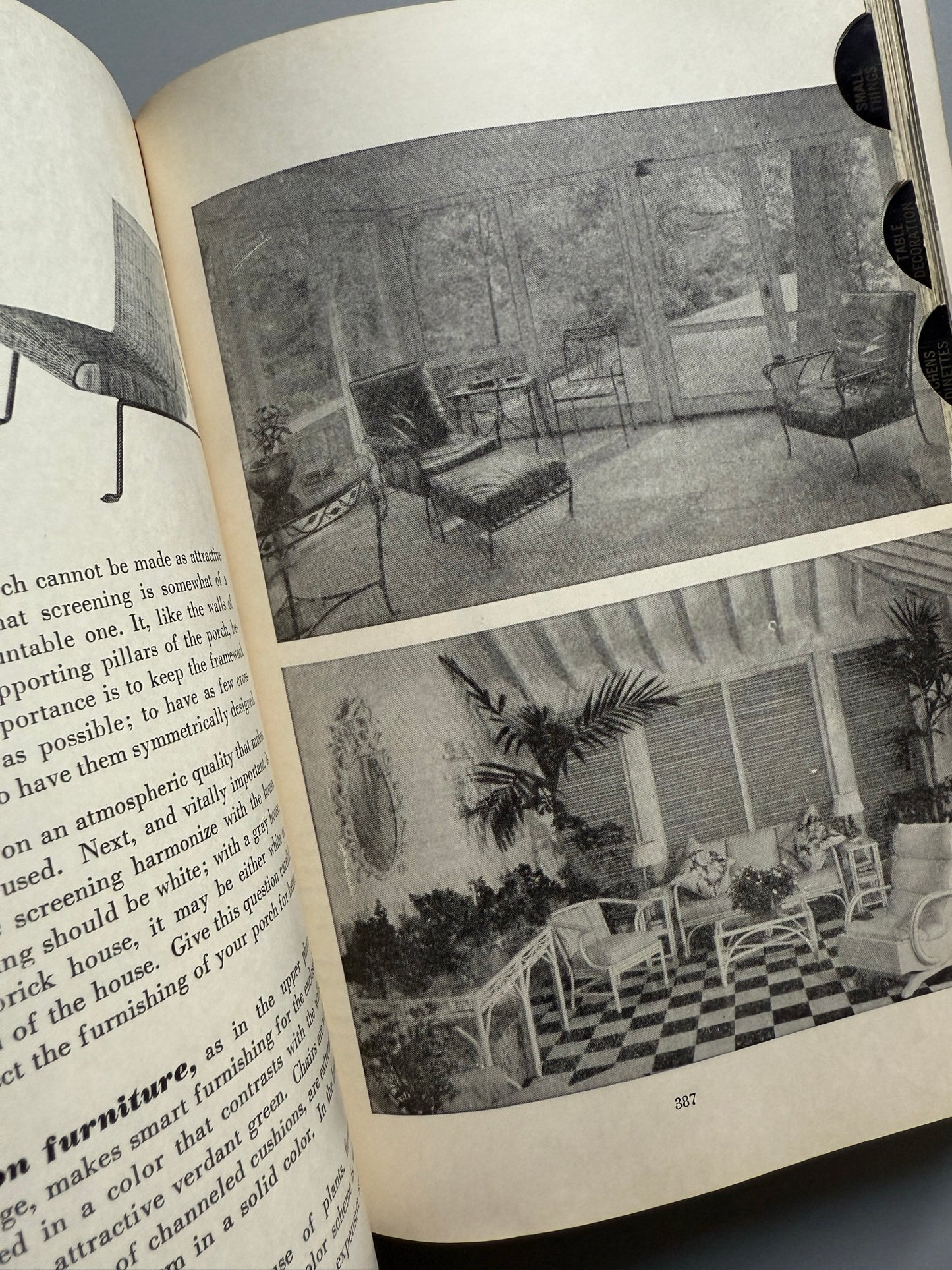 Libro de: The american woman's new encyclopedia of home decorating, Helen Koues - Nueva York, 1952