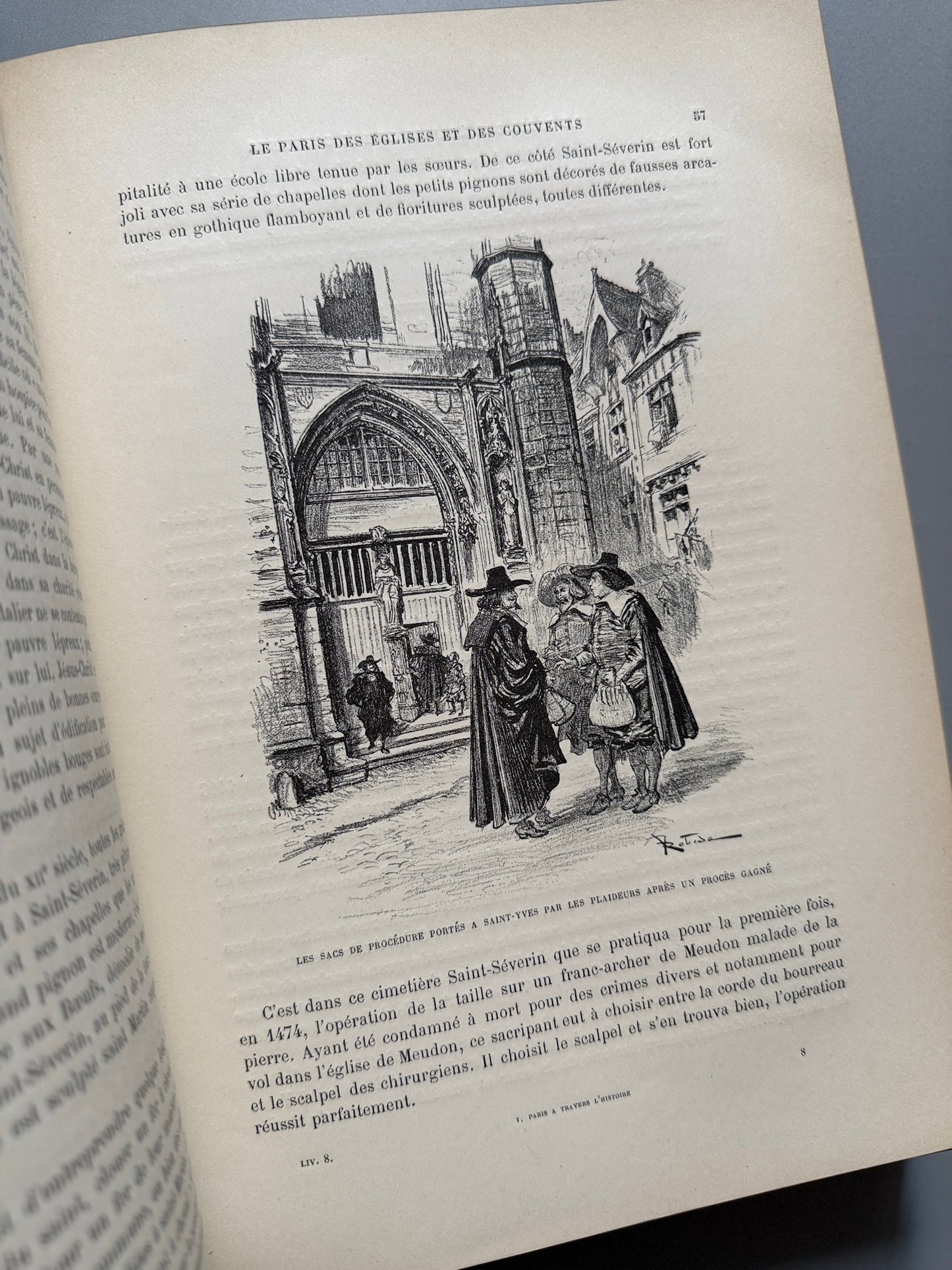 Libro de: Paris de siècle en siècle, A. Robida - A la Libraire Illustrée, ca. 1895