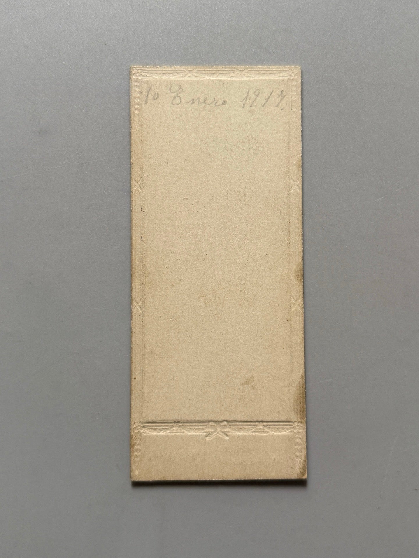 Fotografía antigua dama con sombrero - Galería Fotográfica Almacenes El Siglo, 1917