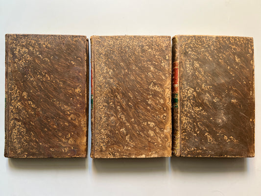 Historia bibliográfica de la medicina española, A. Fernández Morejon. Tomos I, II y III - Madrid, 1842/3