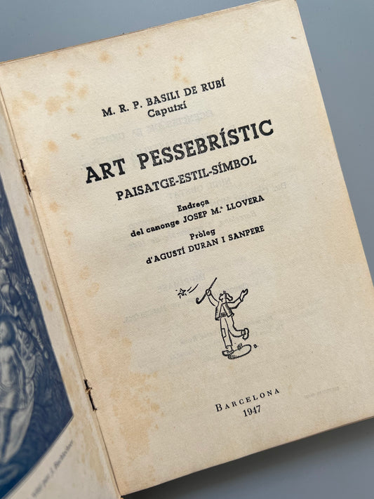 Art pessebristic, Basili de Rubí - Barcelona, 1947