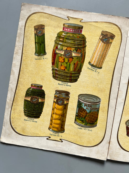 Catálogo Unión Agrícola Conservera, La Esfera - ca. 1920