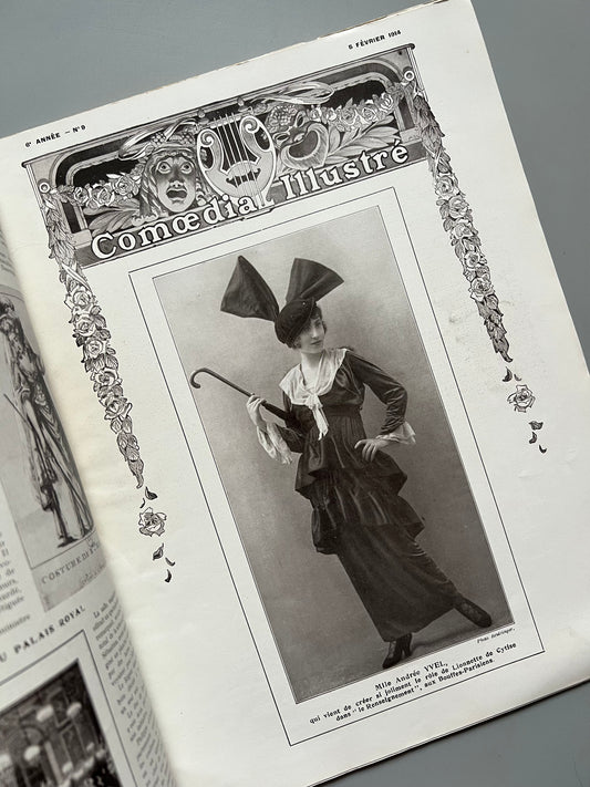 Comoedia illustré nº9 Año VI - Paris, 5 febrero 1914