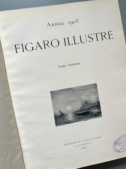 Figaro illustré, revista encuadernada - 1905 año completo