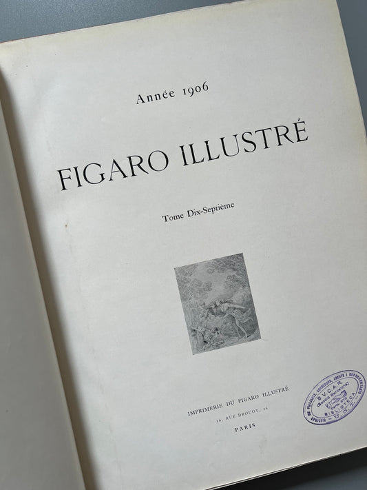 Figaro illustré, revista encuadernada - 1906 año completo