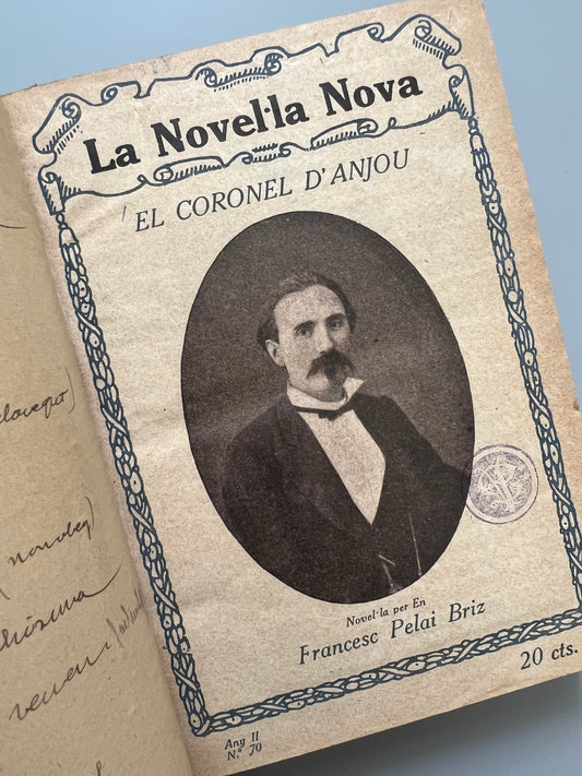 La Novel·la Nova, septiembre-diciembre 1918
