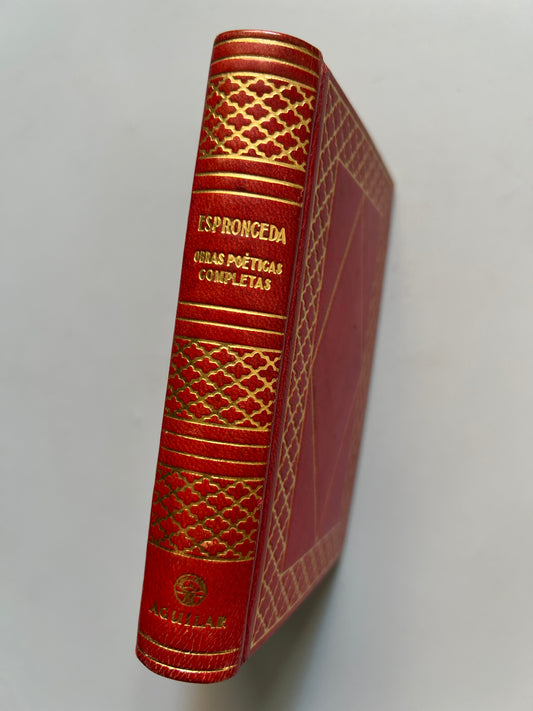 Obras poéticas completas de José de Espronceda (edición de lujo) - Aguilar, 1951