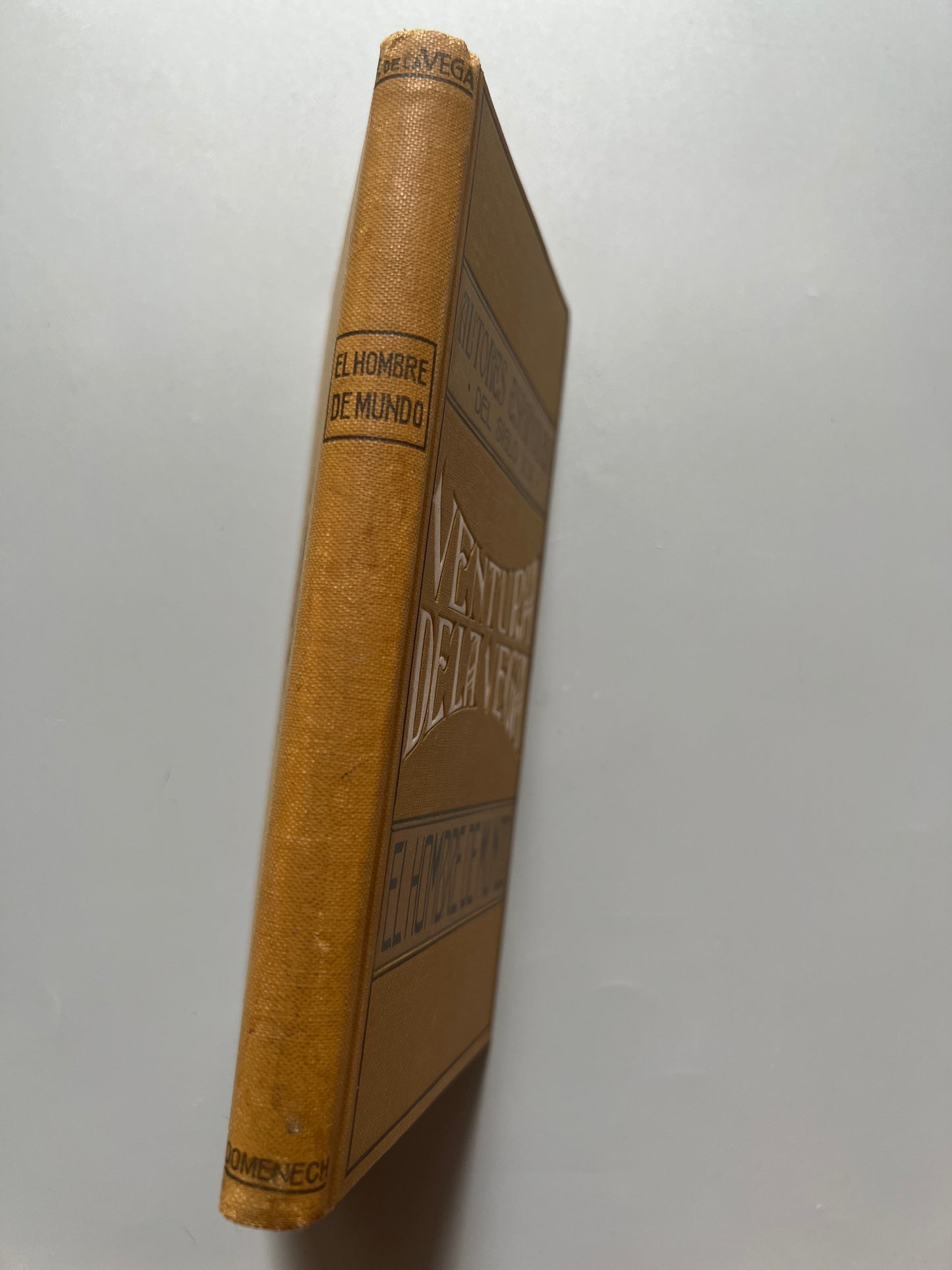 El hombre de mundo, Ventura de la Vega - E. Domenech, 1914
