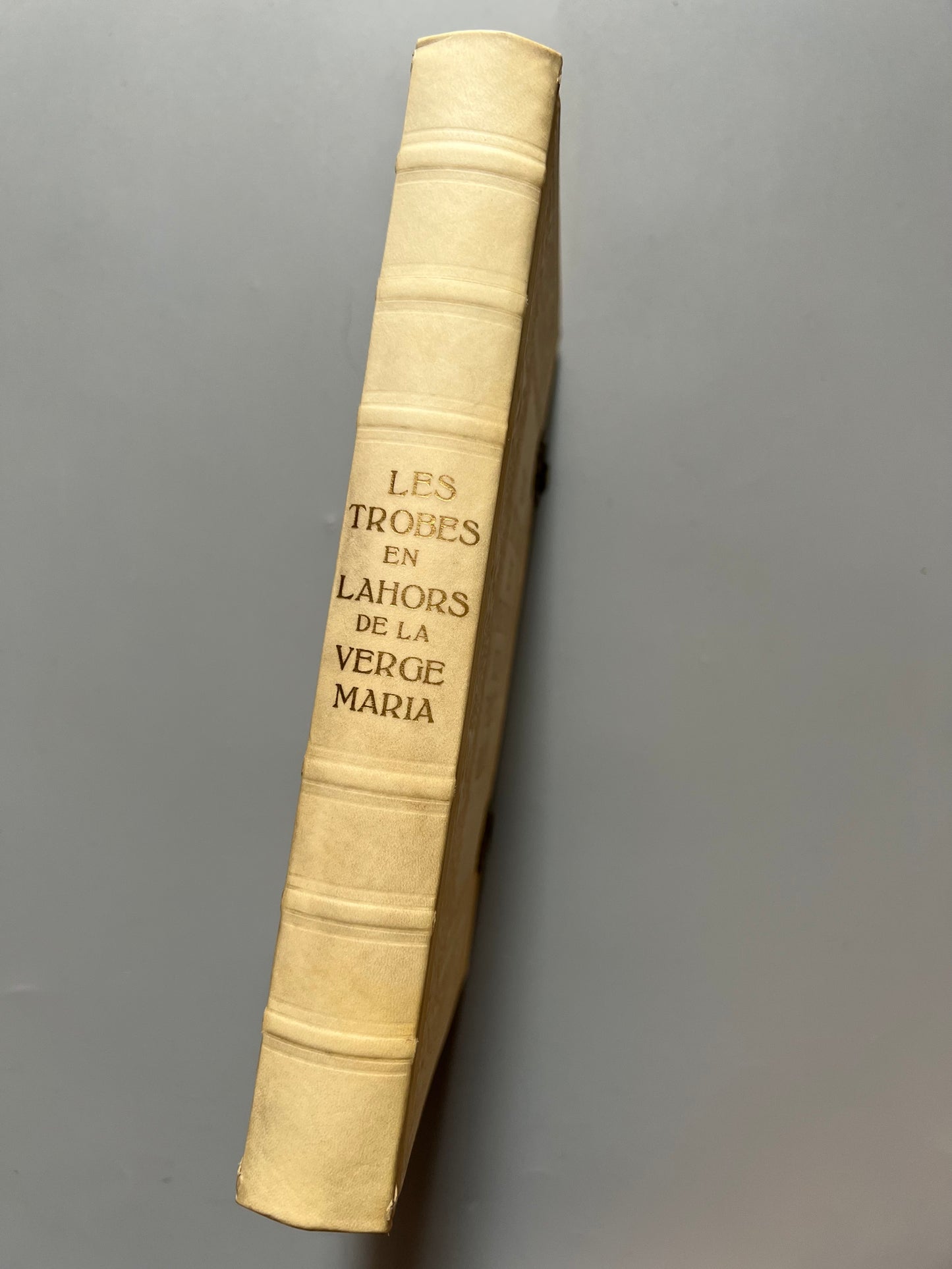 Les trobes en lahors de la Verge Maria, facsímil numerado - 1945