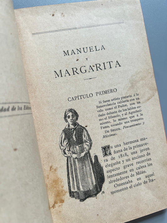 Manuela y Margarita, Madama Voillez - Subirana hermanos, 1893