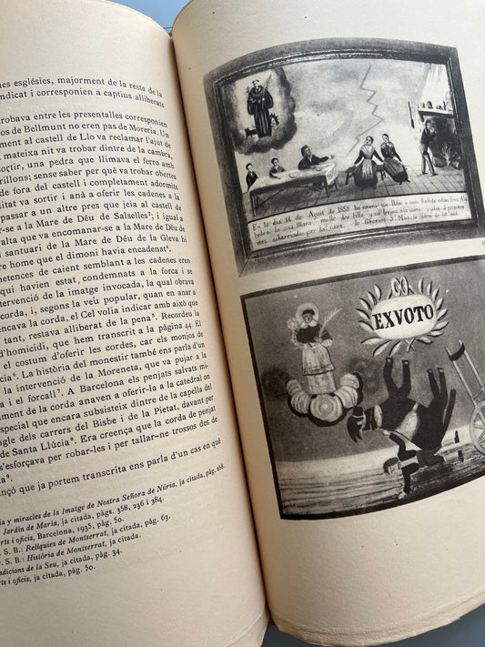 Els ex-vots, Joan Amades - Editorial Orbis, 1952 - Antigularia (detalle 1)