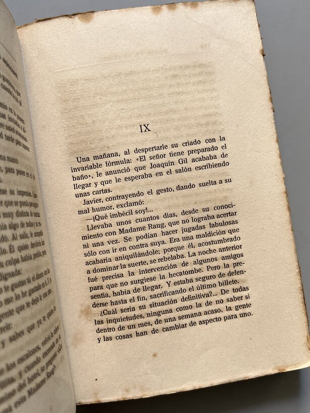 Un Mundano - Miguel de la Cuesta - Libreria de la Viuda de Pueyo, 1918