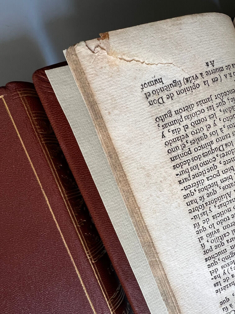 Don Quixote de la Mancha - Miguel de Cervantes - P. Gosse y A. Moetjens, 4 Tomos. La Haya. 1744