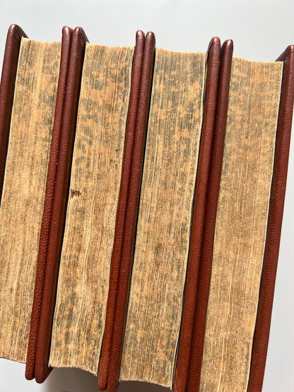 Don Quixote de la Mancha - Miguel de Cervantes - P. Gosse y A. Moetjens, 4 Tomos. La Haya. 1744