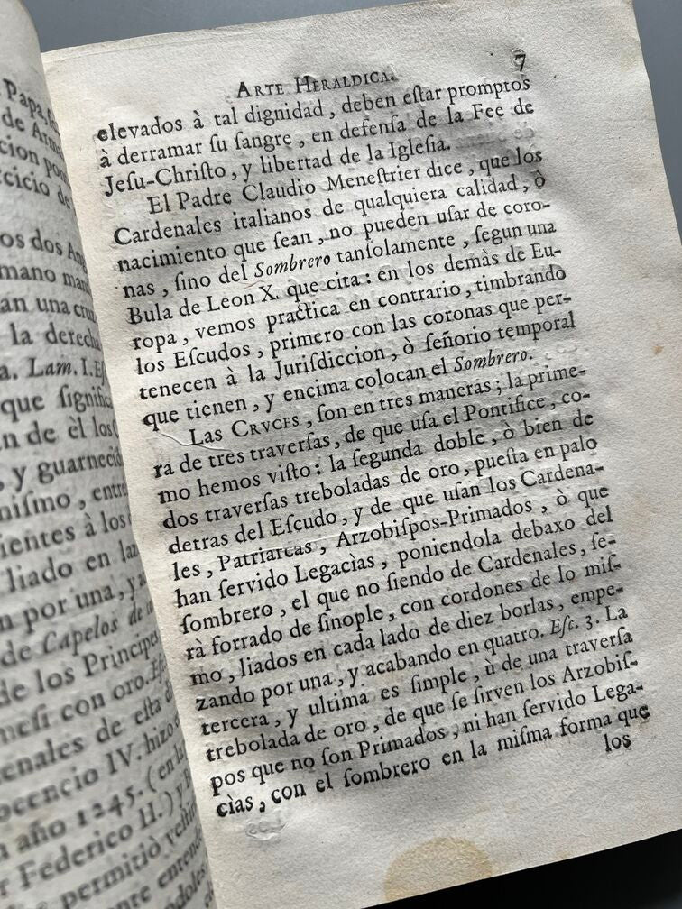 Adarga Catalana, Arte Heraldica - Francisco Xavier de Garma - Imprenta de Mauro Martí, 1753, 2 Tomos