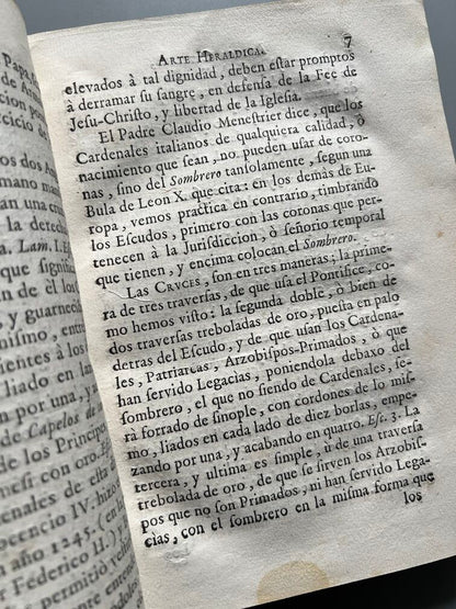 Adarga Catalana, Arte Heraldica - Francisco Xavier de Garma - Imprenta de Mauro Martí, 1753, 2 Tomos