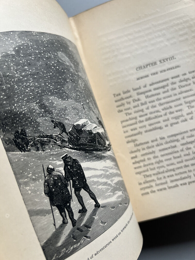 The Adventures Of Captain Hatteras - Julio Verne - London: George Routledge And Sons. 1876