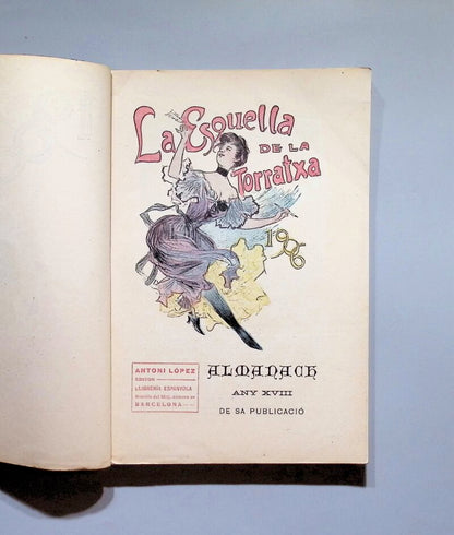 Almanach de la Esquella de la Torratxa - Antoni Lopez Editor. 1906