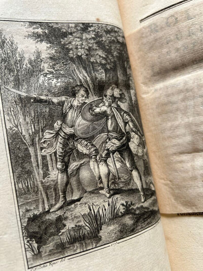 Roland furieux, Ludovico Ariosto (completo) - Chez Brunet Libraire, 1775