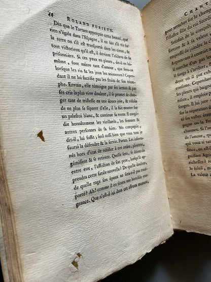 Roland furieux, Ludovico Ariosto (completo) - Chez Brunet Libraire, 1775