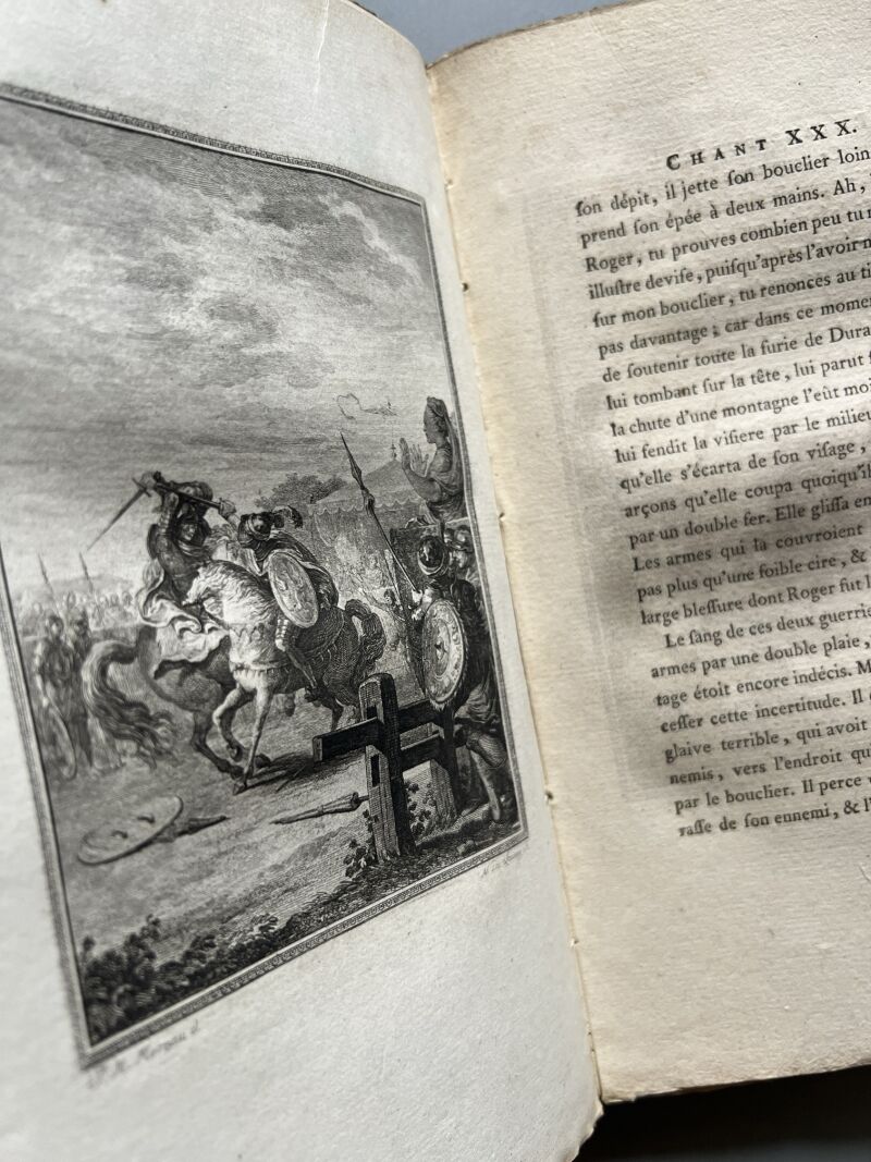 Roland furieux, Ludovico Ariosto (completo) - Chez Brunet Libraire, 1775