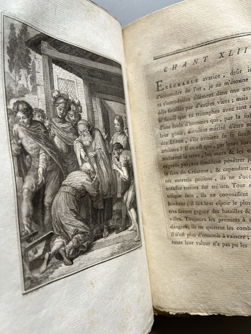 Roland furieux, Ludovico Ariosto (completo) - Chez Brunet Libraire, 1775