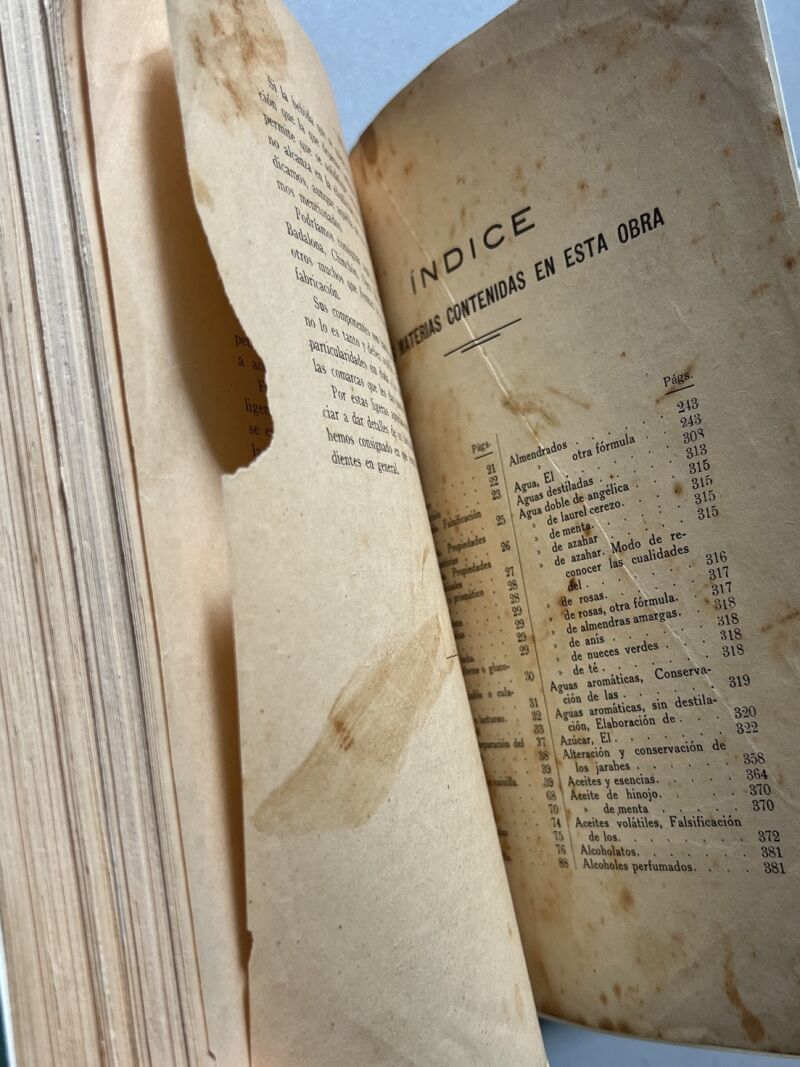 Manual práctico de confitería, repostería y pastelería, Roberto Visconti - Barcelona, 1922