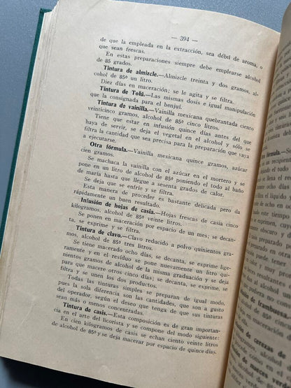 Manual práctico de confitería, repostería y pastelería, Roberto Visconti - Barcelona, 1922