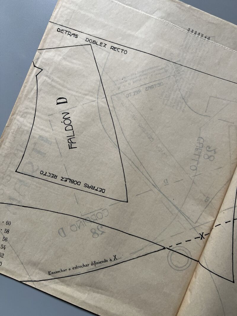Lecciones sobre la moda. Cuerpo y Corpiño Nº28 - ca. 1915-20