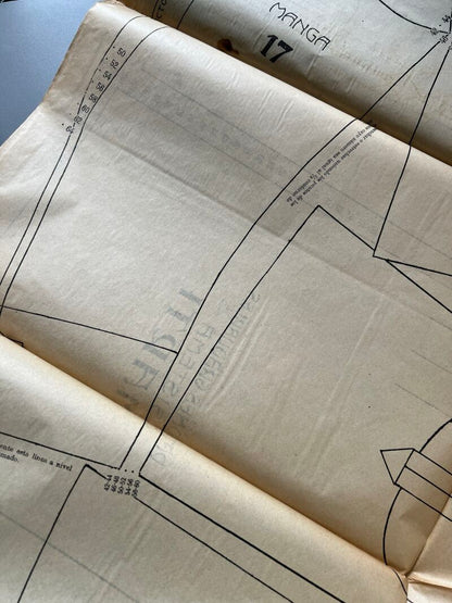 Lecciones sobre la moda. Traje Sastre Nº17. Patrones graduables Sistema Martí - ca. 1915-20