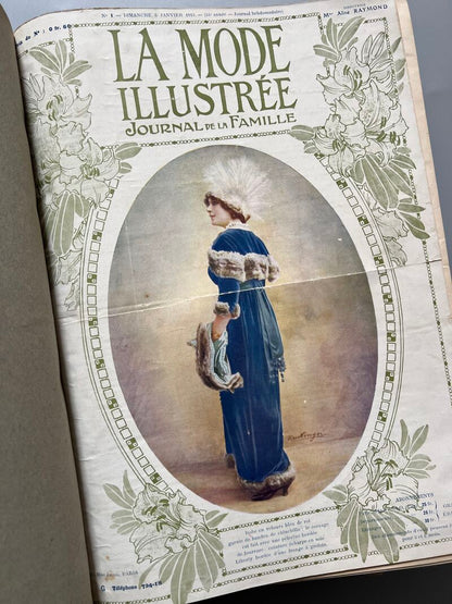 La Mode Illustrée, enero-octubre de 1913 - le Costume Royal/ le Miroir des Modes