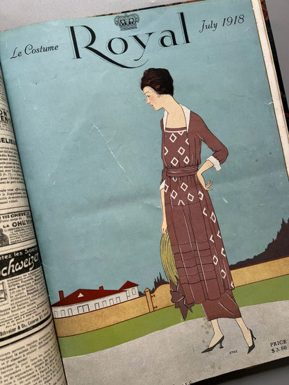 La Mode Illustrée, enero-octubre de 1913 - le Costume Royal/ le Miroir des Modes