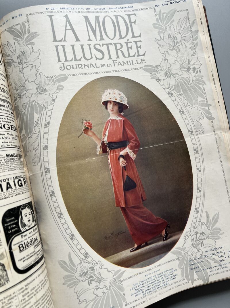La Mode Illustrée, enero-octubre de 1913 - le Costume Royal/ le Miroir des Modes