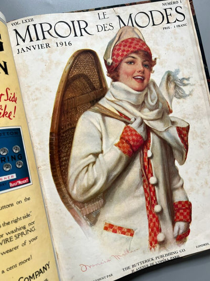 La Mode Illustrée, enero-octubre de 1913 - le Costume Royal/ le Miroir des Modes