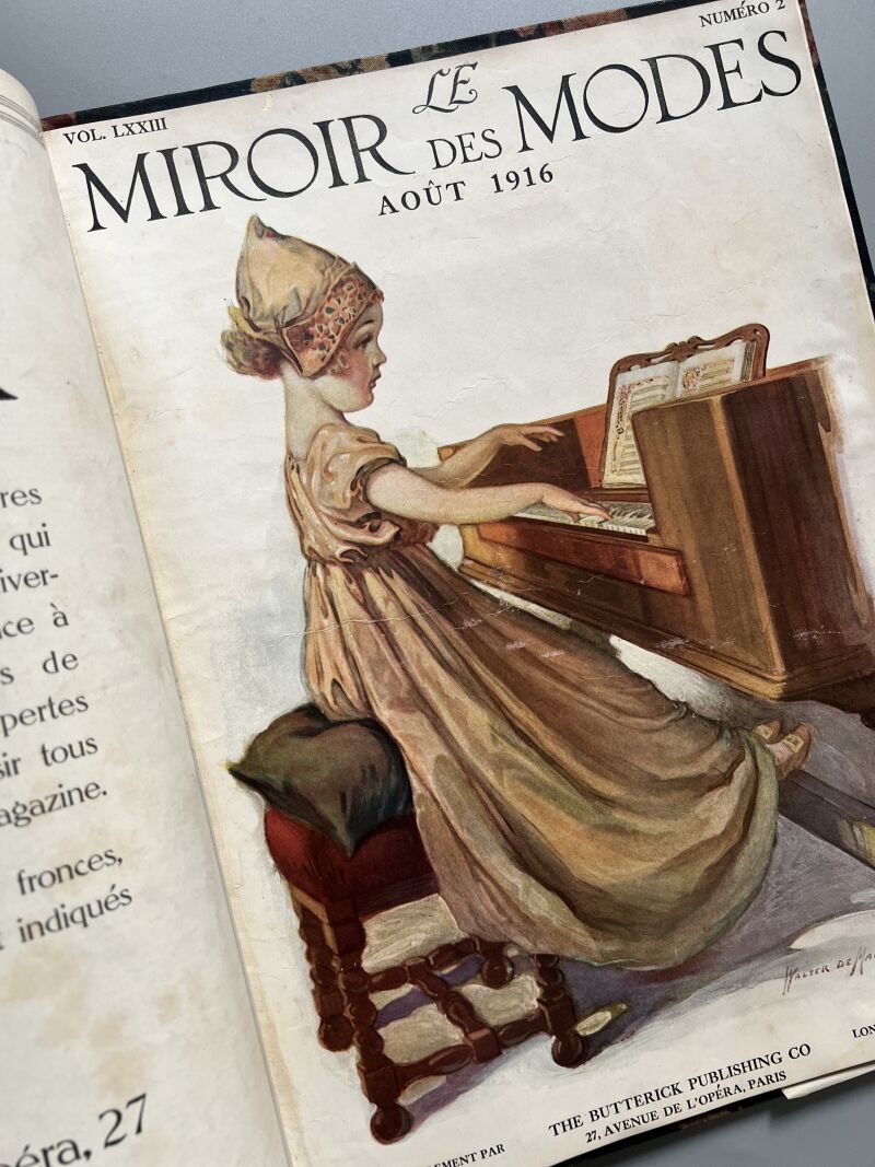 La Mode Illustrée, enero-octubre de 1913 - le Costume Royal/ le Miroir des Modes