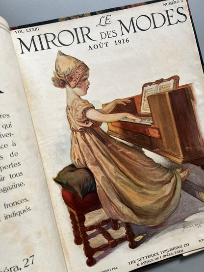 La Mode Illustrée, enero-octubre de 1913 - le Costume Royal/ le Miroir des Modes