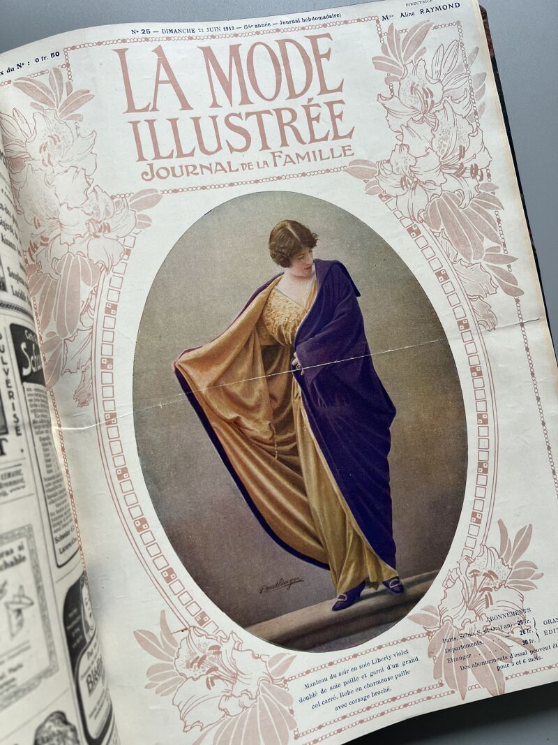 La Mode Illustrée, enero-octubre de 1913 - le Costume Royal/ le Miroir des Modes