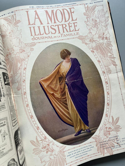 La Mode Illustrée, enero-octubre de 1913 - le Costume Royal/ le Miroir des Modes