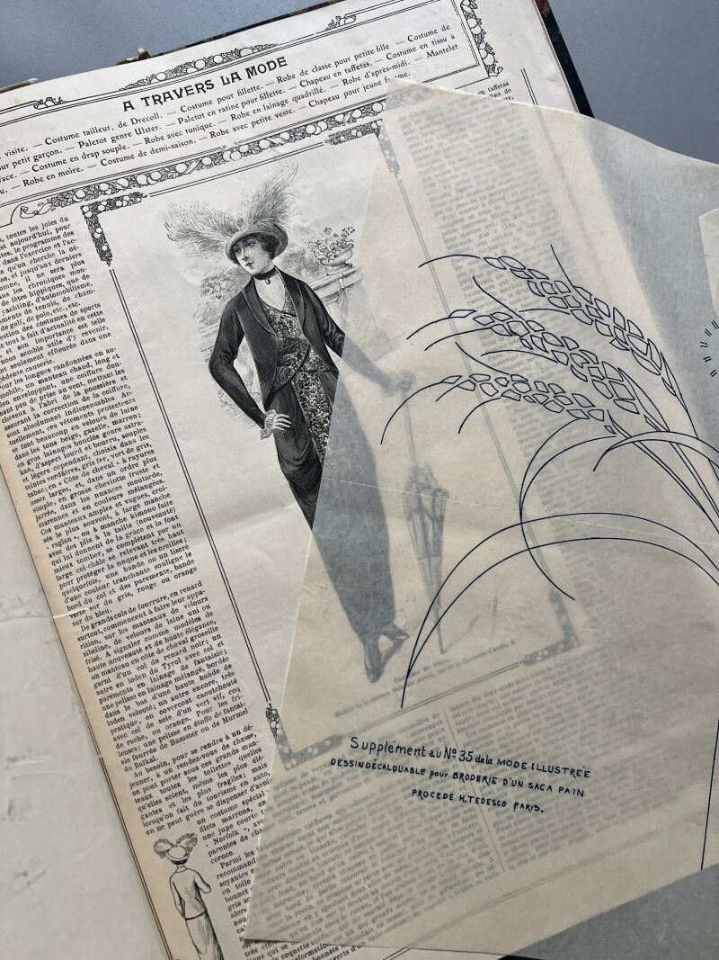 La Mode Illustrée, enero-octubre de 1913 - le Costume Royal/ le Miroir des Modes