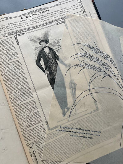 La Mode Illustrée, enero-octubre de 1913 - le Costume Royal/ le Miroir des Modes