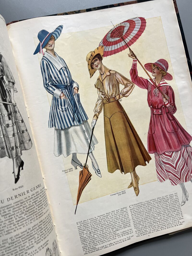 La Mode Illustrée, enero-octubre de 1913 - le Costume Royal/ le Miroir des Modes