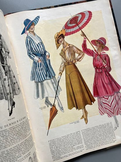 La Mode Illustrée, enero-octubre de 1913 - le Costume Royal/ le Miroir des Modes
